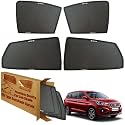 WolkomHome Car Window Sun Shade Protector Curtains Set of 4 pc for Ertiga 2022