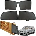 WolkomHome Car Window Sun Shade Protector Curtains Set of 6 pc for Ertiga Set of 6 Old