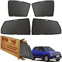 WolkomHome Car Window Sun Shade Protector Curtains Set of 4 pc for Venue N Line 2023