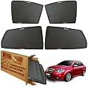 WolkomHome Car Window Sun Shade Protector Curtains Set of 4 pc for Aveo