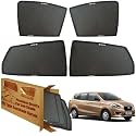 WolkomHome Car Window Sun Shade Protector Curtains Set of 4 pc for Go Plus