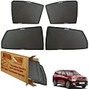 WolkomHome Car Window Sun Shade Protector Curtains Set of 4 pc for Carens 2023