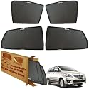 WolkomHome Car Window Sun Shade Protector Curtains Set of 6 pc for Innova 2012-2013 Set of 6