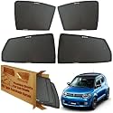 WolkomHome Car Window Sun Shade Protector Curtains Set of 4 pc for ignis Sigma