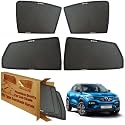 WolkomHome Car Window Sun Shade Protector Curtains Set of 4 pc for Kiger