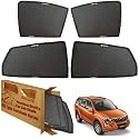 WolkomHome Car Window Sun Shade Protector Curtains Set of 4 pc for XUV 500-2015