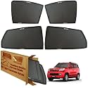 WolkomHome Car Window Sun Shade Protector Curtains Set of 4 pc for TUV-300