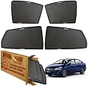 WolkomHome Car Window Sun Shade Protector Curtains Set of 4 pc for Ciaz 2018
