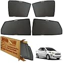WolkomHome Car Window Sun Shade Protector Curtains Set of 4 pc for Aspire
