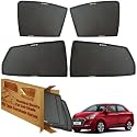 WolkomHome Car Window Sun Shade Protector Curtains Set of 4 pc for Xcent New
