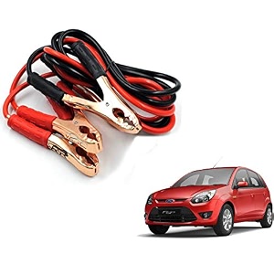 wolkomhome jumper cable booster cable car battery charger 500-amp to 700-amp capacity 2-mtr for ford figo old