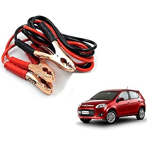 wolkomhome jumper cable booster cable car battery charger 500-amp to 700-amp capacity 2-mtr for fiat palio