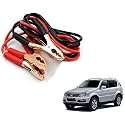 WolkomHome Jumper Cable Booster Cable car Battery Charger 500-Amp to 700-Amp Capacity 2-mtr for SsangYong Rexton