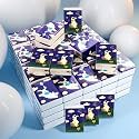 Wolpin Pack of 10 Pocket Tissue Paper 3 Ply Facial Tissues (8 Pulls Per Pack) Hanky Tissue Paper for Travel, Car
