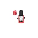 Wolt Golf Shoe Bag - Sports & Travel Shoes Carrier Bags with Ventilation & Double Outside Accessory Pocket for Socks, Tees, Golf Balls, Etc. for Women and Men (Red)