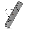 WOLT Rolling Ski Bag,Padded Snowboard Bag with Wheels for Air Travel, Fit to Double Pairs of Skis up to 175 or 190 cm