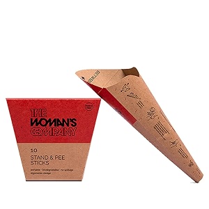 the woman39s company 10 funnels disposable female urination device for women and girls  portable leak-proof stand and pee funnels  public toilets travel camping hiking and outdoor activities