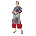 Womanista Women39s Polyester Straight Fit Straight Print