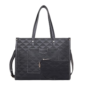 womanix laptop tote bag laptop bag with front patched pocket 14 inch work shoulder bags casual briefcase handbag for travel office college