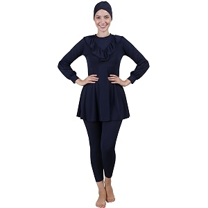 Women 3 Piece Modest Muslim Swimwear Islamic