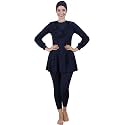 Women 3 Piece Modest Muslim Swimwear Islamic