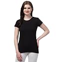 Women39s 100 Cotton Plain Regular Fit Round