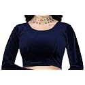 Women's 21 INCH Velvet Blouse – Premium Soft Velvet, Readymade Full Sleeves, Elegant &amp; Comfortable Design