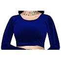 Women's 21 INCH Velvet Blouse – Premium Soft Velvet, Readymade Full Sleeves, Elegant &amp; Comfortable Design