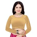 Women's 21 INCH Velvet Blouse – Premium Soft Velvet, Readymade Full Sleeves, Elegant &amp; Comfortable Design