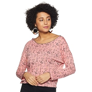 Womens Abstract Print T-Shirt