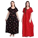 Women39s Alpine Floral Print Maxi Night Gown