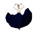 Women39s American Crepe Blooming Flared Long for