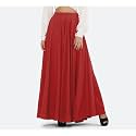 Women39s American Crepe Blooming Flared Long for