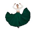 Women39s American Crepe Blooming Flared Long for