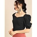 Women39s amp Girl39s Solid Short Sleeve Crop
