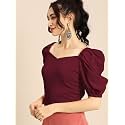 Women39s amp Girl39s Solid Short Sleeve Crop