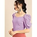 Women39s amp Girl39s Solid Short Sleeve Crop