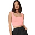 Women39s amp Girls39 Solid Polyester Rib-Knit Square