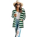 Women's Aztec Open-Front Jacket Lightweight Casual Outerwear Native Western Aztec Pattern &amp; Plaid Houndstooth Print