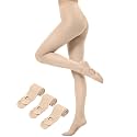 Women's Ballet Tights Ultra Soft Convertible Dance Leggings Pro Transition Dance Tights for All Body S-3XL