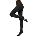 Women's Ballet Tights Ultra Soft Convertible Dance Leggings Pro Transition Dance Tights for All Body S-3XL