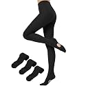 Women's Ballet Tights Ultra Soft Convertible Dance Leggings Pro Transition Dance Tights for All Body S-3XL