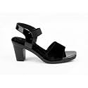 Women39s Black Block Heel Sandals Open Toe
