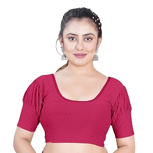 Womens Black Embroidered Crop Top with Short