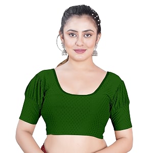 Womens Black Embroidered Crop Top with Short