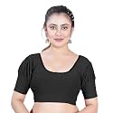 Women39s Black Embroidered Crop Top with Short