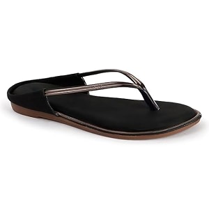 Womens Brown Flip Flop Sandals Thong Style