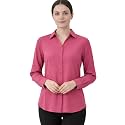 Women39s Button-Down Shirt Long Sleeve Collared Blouse