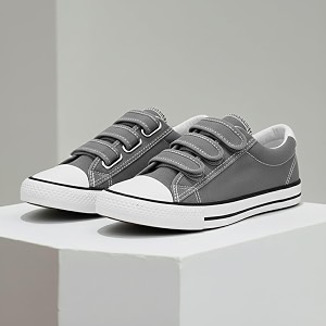 Womens Canvas Running Walking Casual Hook and