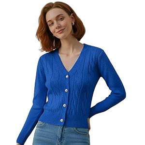 Womens Casual Slim Fit Cardigan Sweaters Long